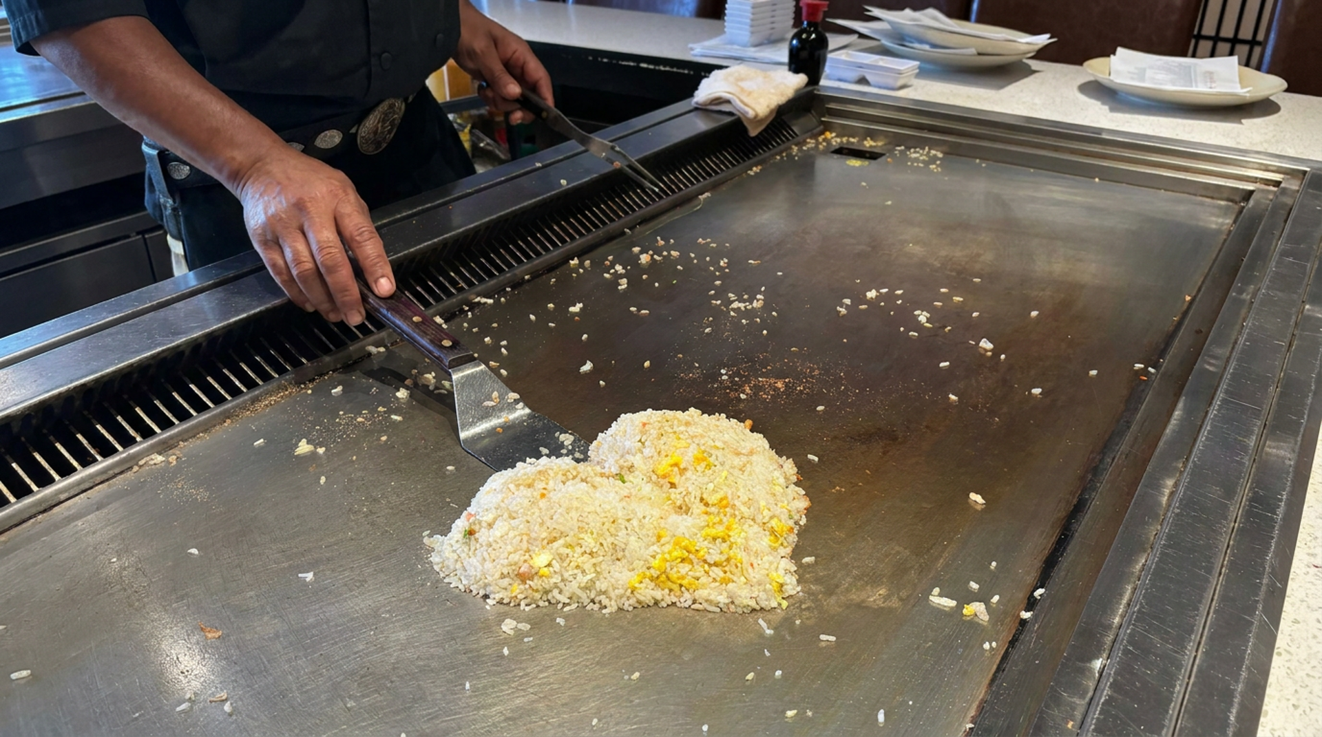 Rice upgrades and sushi extras